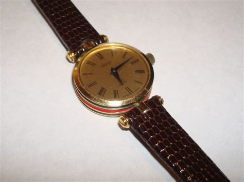 gucci vintage watches women|vintage gucci watch 1980s.